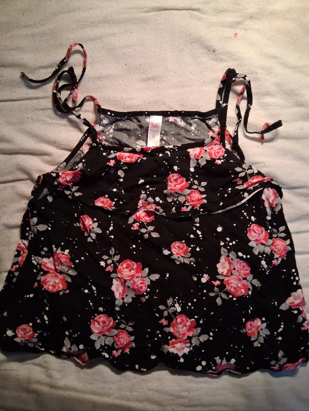 Justice Floral Top